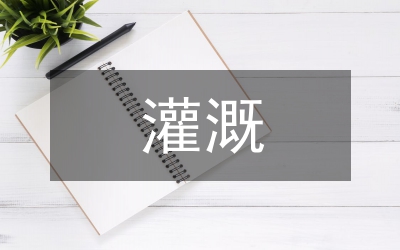 農(nóng)田水利灌溉工程規(guī)劃探討
